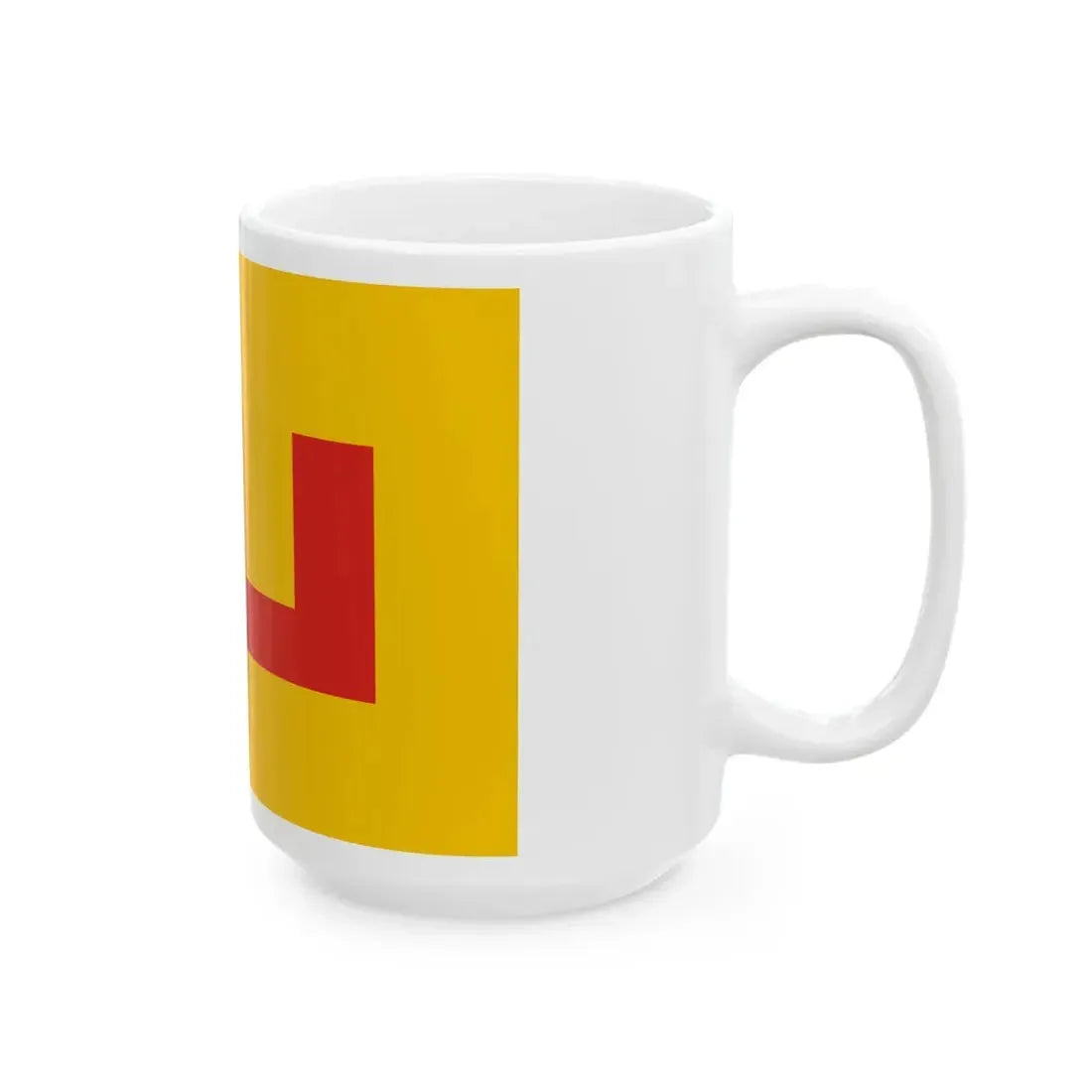 Flag of the Second Bulgarian Empire (Bulgaria) White Coffee Mug - Go Mug Yourself