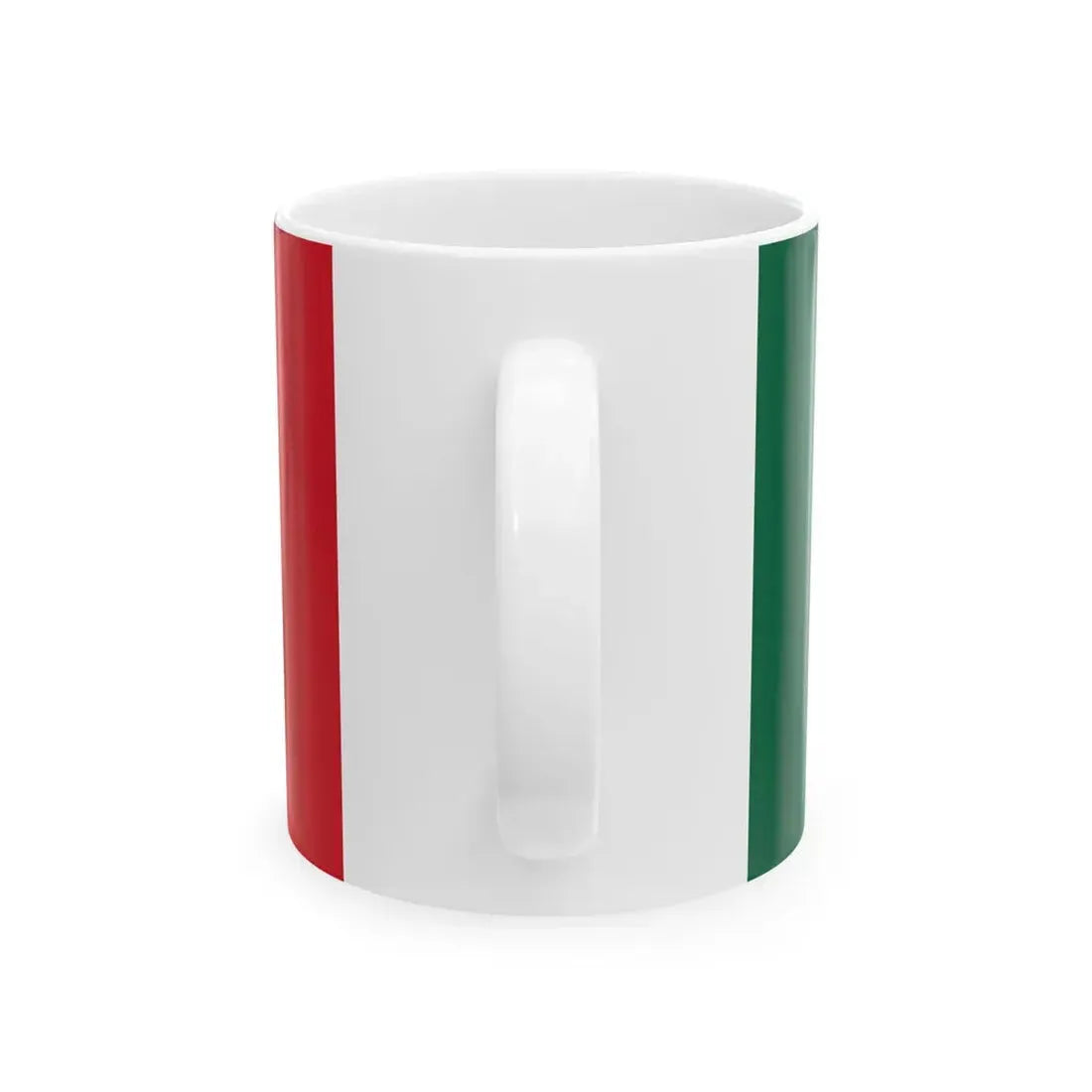 Flag of the Second Mexican Empire War Flag (Mexico) White Coffee Mug - Go Mug Yourself