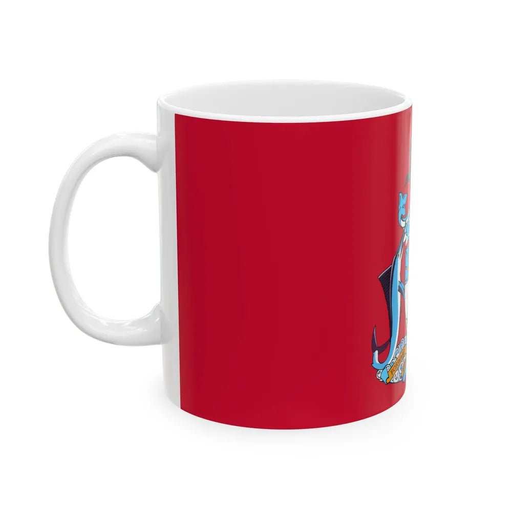 Flag of the Senate of the Bahamas (Bahamas) White Coffee Mug - Go Mug Yourself