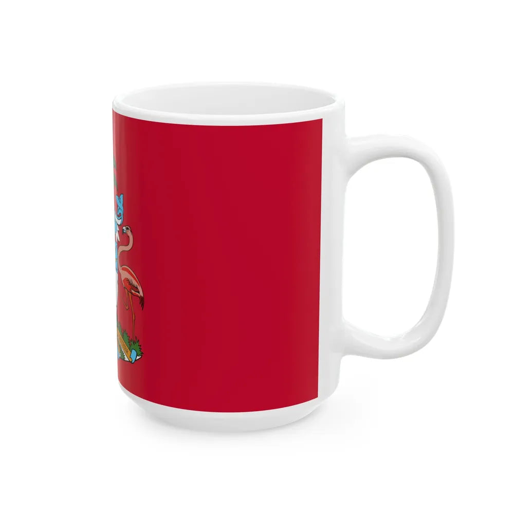Flag of the Senate of the Bahamas (Bahamas) White Coffee Mug - Go Mug Yourself