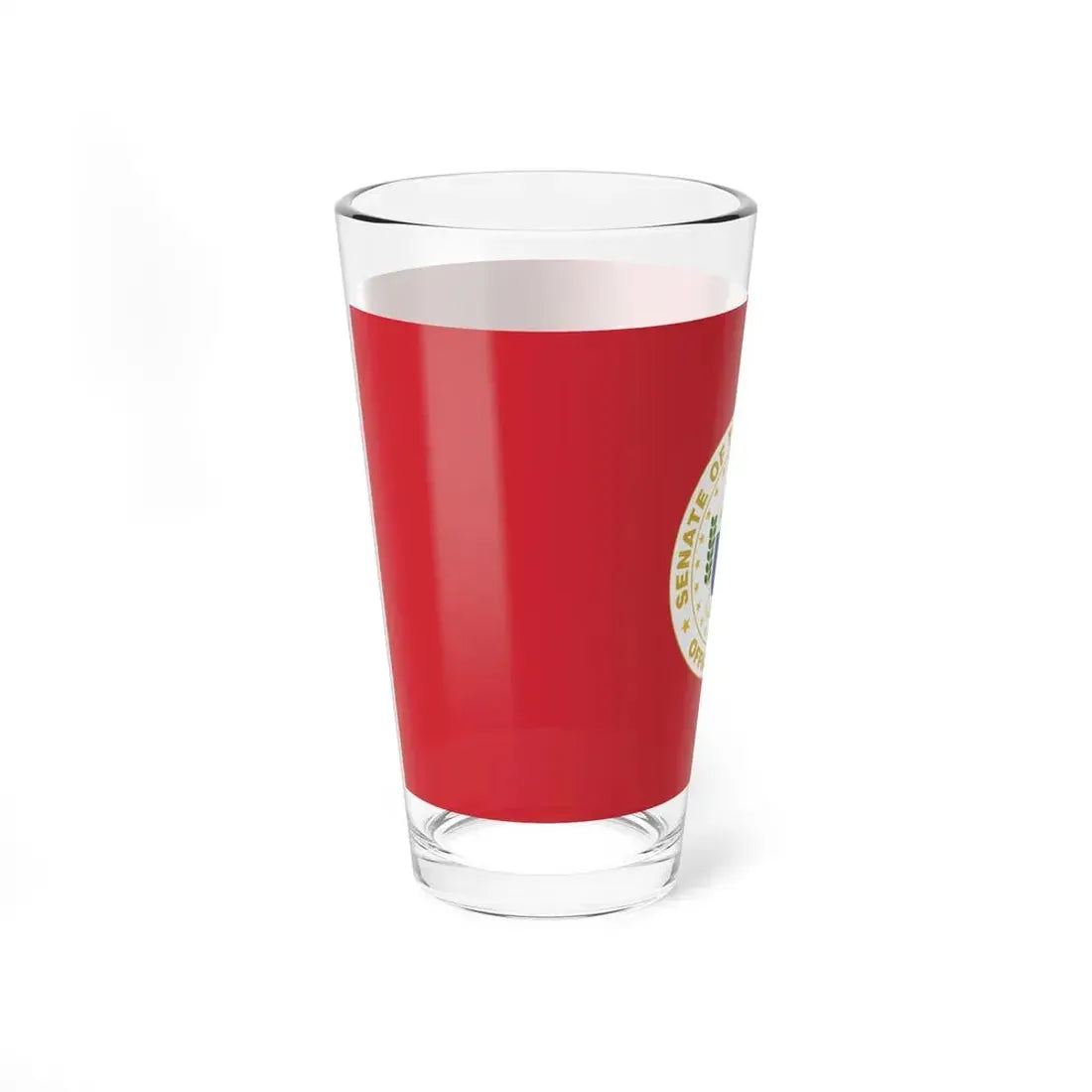 Flag of the Senate President of the Philippines (Philippines) Pint Glass 16oz - Go Mug Yourself