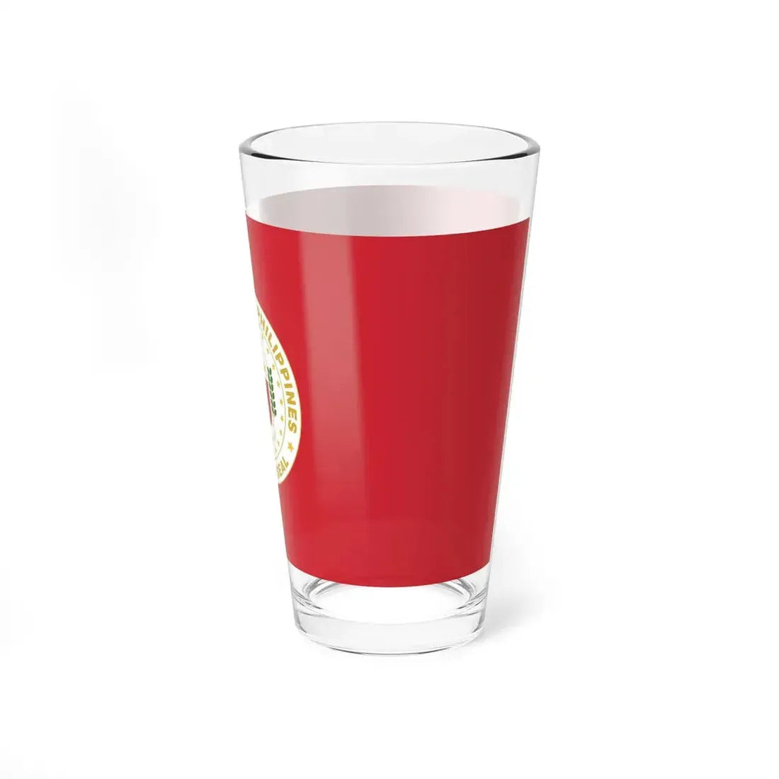 Flag of the Senate President of the Philippines (Philippines) Pint Glass 16oz - Go Mug Yourself