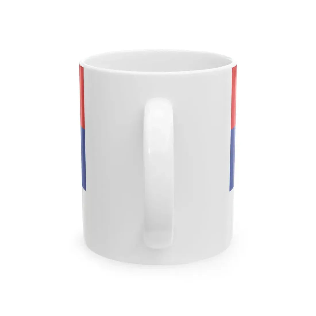 Flag of the Serb Democratic Party (Bosnia and Herzegovina) White Coffee Mug - Go Mug Yourself