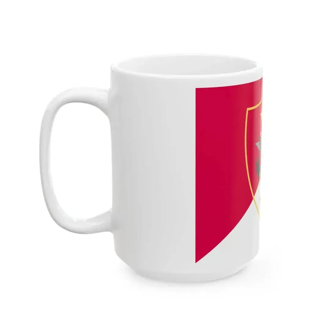 Flag of the Sergeant Major of the United States Army (United States) White Coffee Mug - Go Mug Yourself
