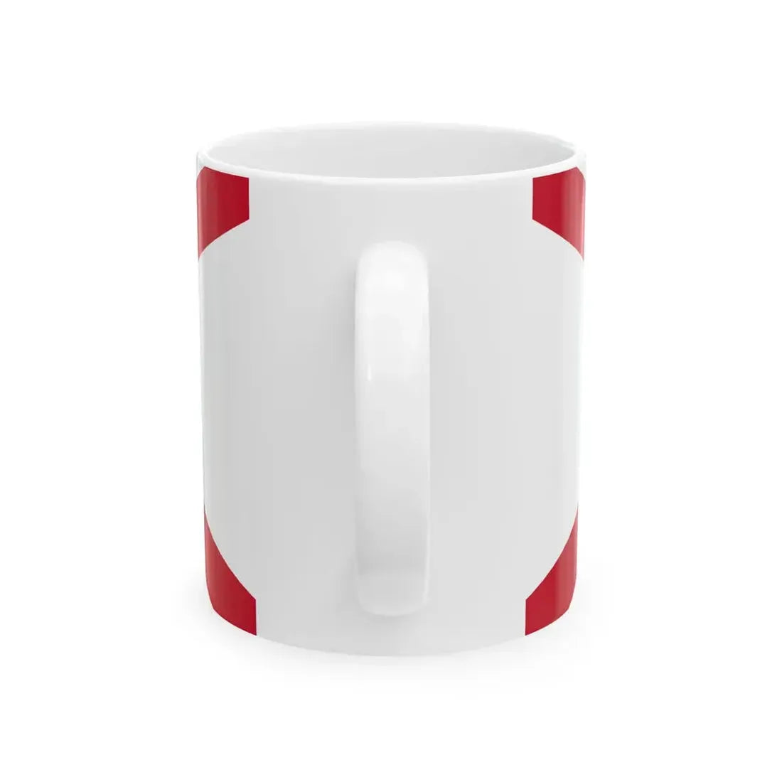 Flag of the Shanghai International Settlement pre-WWI (China) White Coffee Mug - Go Mug Yourself