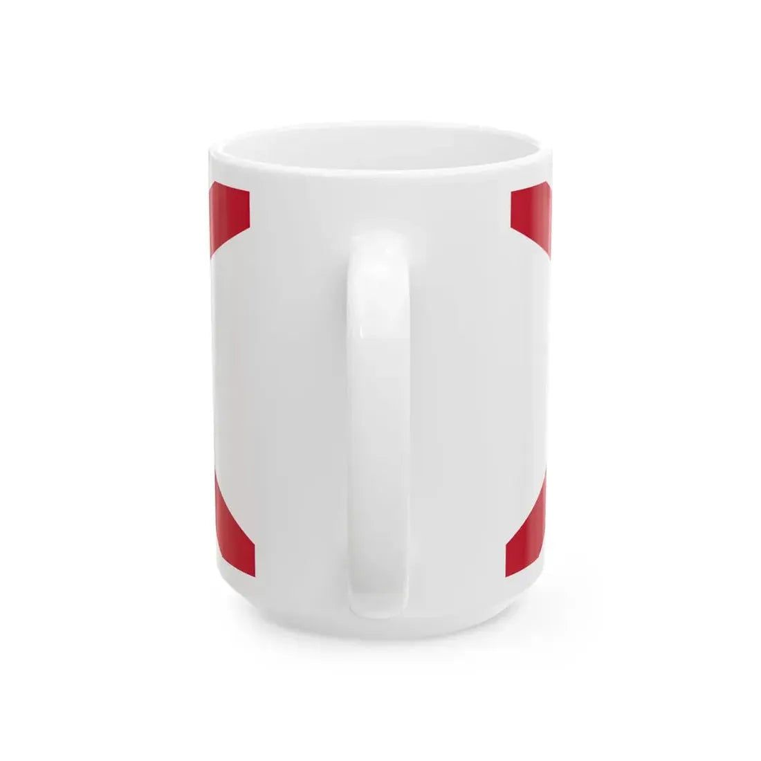 Flag of the Shanghai International Settlement pre-WWI (China) White Coffee Mug - Go Mug Yourself