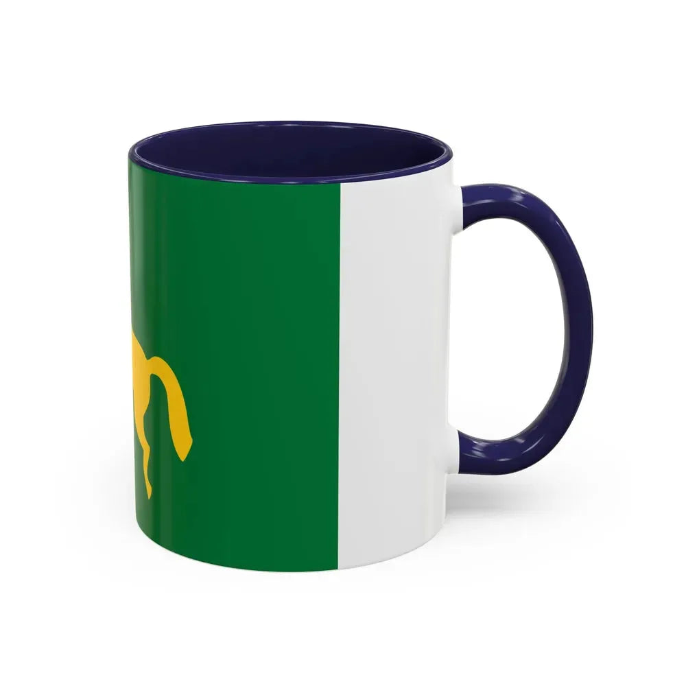 Flag of the Sharqia Governorate Egypt - Accent Coffee Mug - Go Mug Yourself