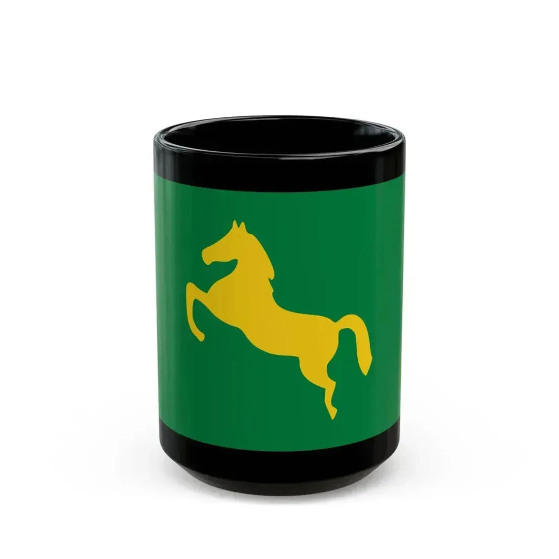Flag of the Sharqia Governorate Egypt - Black Coffee Mug 15oz - Go Mug Yourself