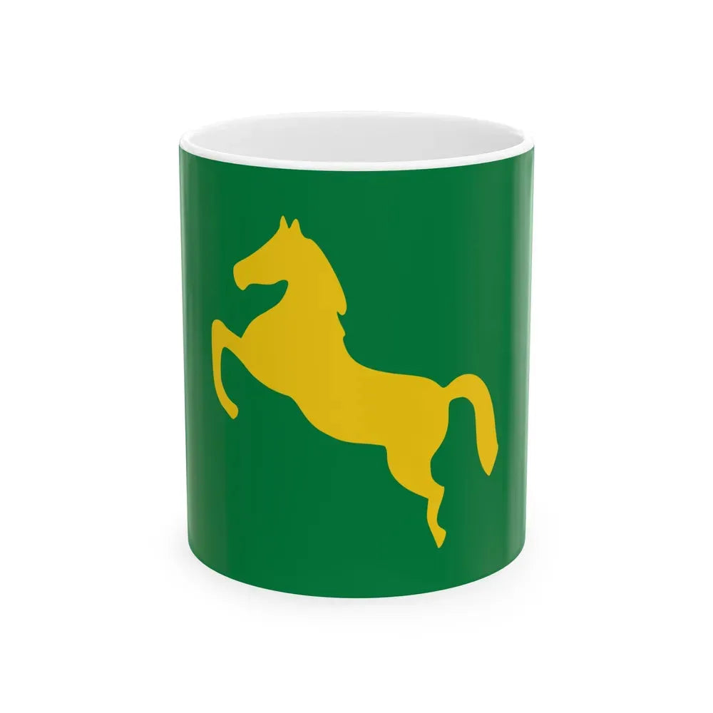 Flag of the Sharqia Governorate Egypt - White Coffee Mug 11oz - Go Mug Yourself