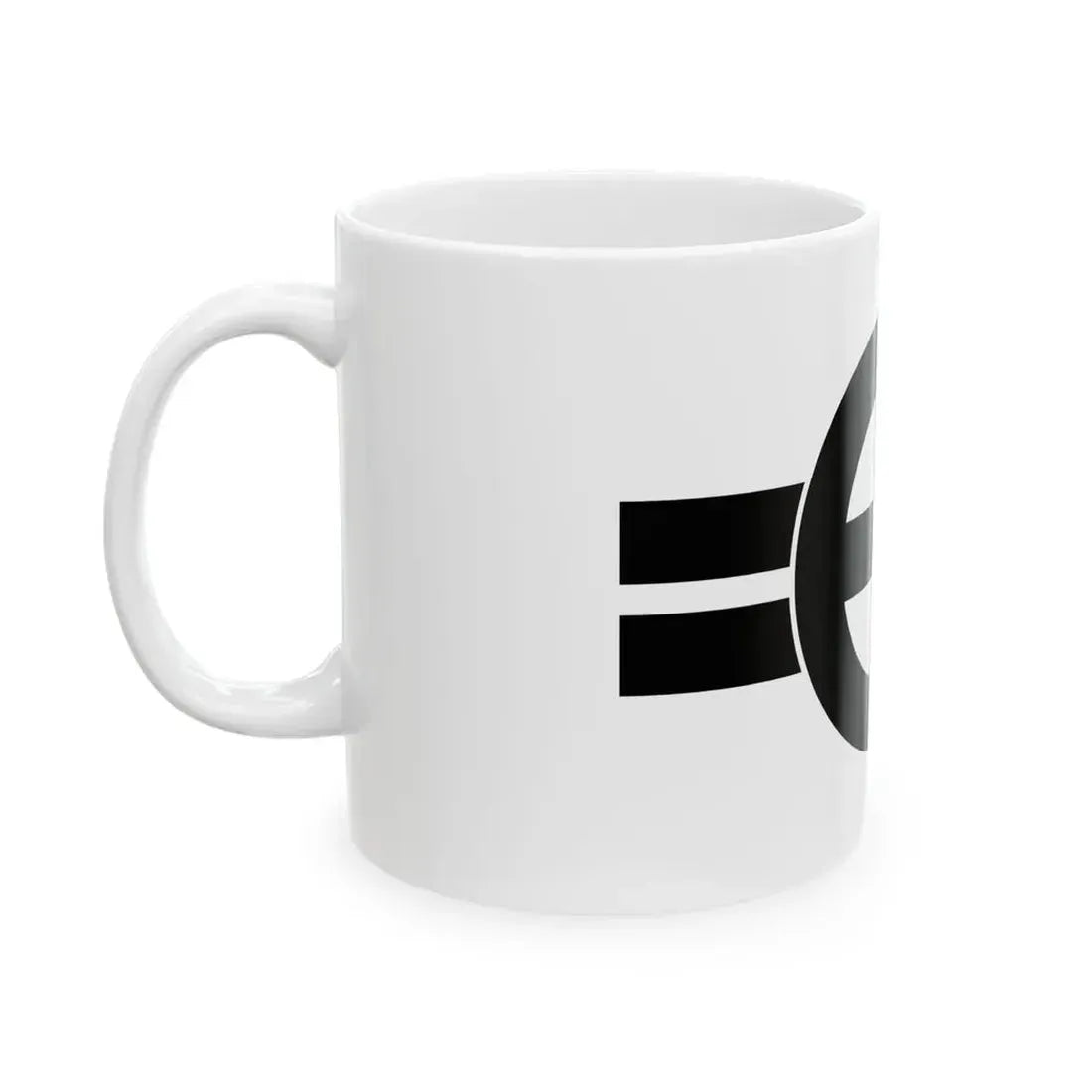 Flag of the Shimazu Lords of Kagoshima in Satsuma Province C (Japan) White Coffee Mug - Go Mug Yourself