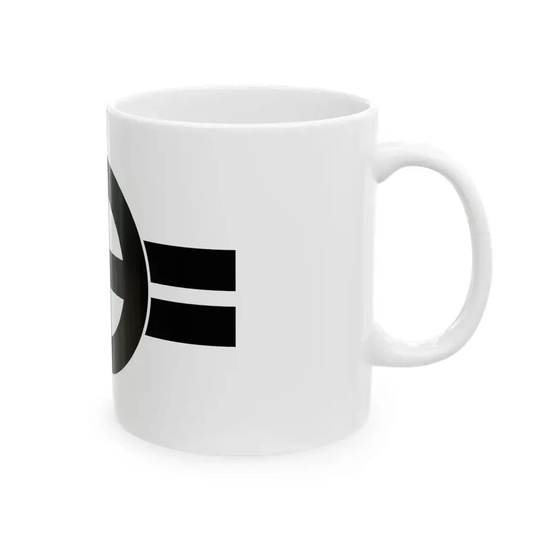 Flag of the Shimazu Lords of Kagoshima in Satsuma Province C (Japan) White Coffee Mug - Go Mug Yourself