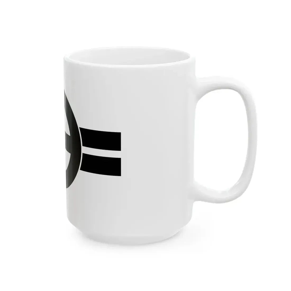Flag of the Shimazu Lords of Kagoshima in Satsuma Province C (Japan) White Coffee Mug - Go Mug Yourself