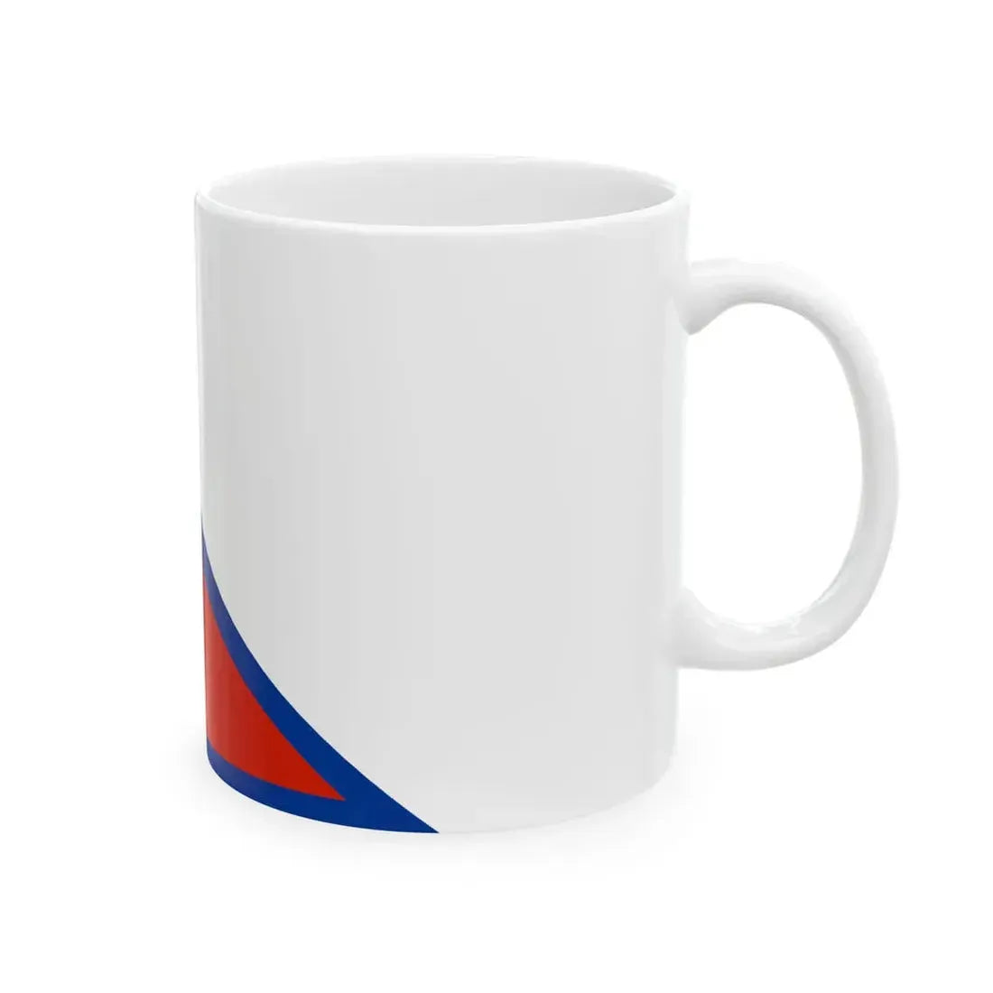 Flag of the Shree Bhawani Buksh Battalion (Nepal) White Coffee Mug - Go Mug Yourself