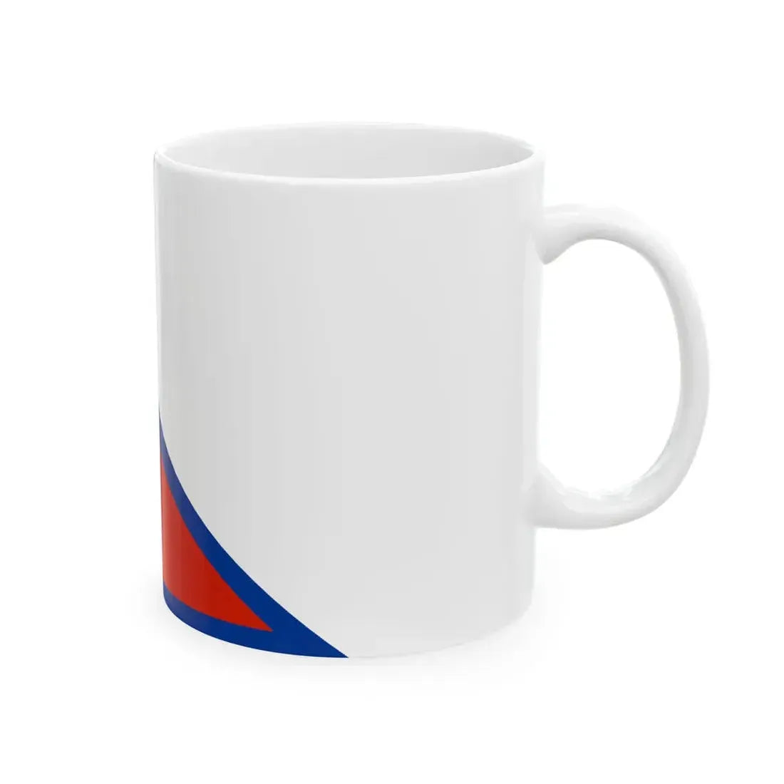 Flag of the Shree Jwala Dal Battalion (Nepal) White Coffee Mug - Go Mug Yourself