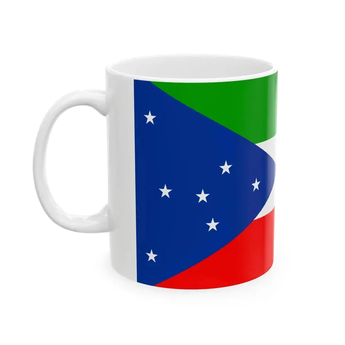 Flag of the Sidama Liberation Front (Ethiopia) White Coffee Mug - Go Mug Yourself