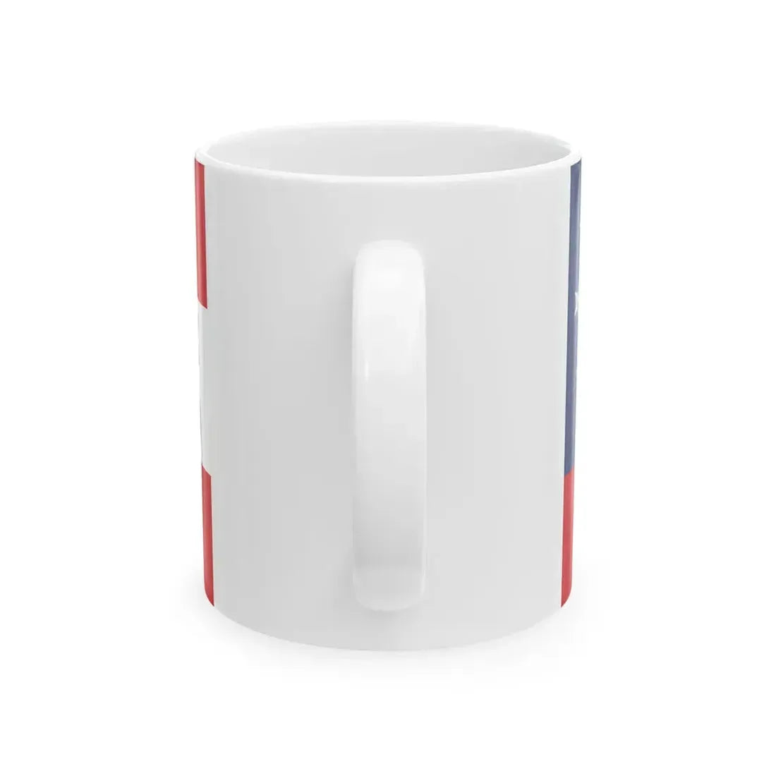 Flag of the Sixth Louisiana Regiment (United States) White Coffee Mug - Go Mug Yourself
