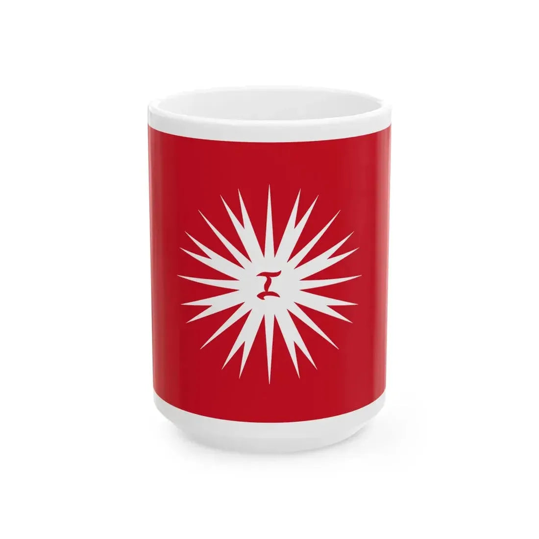 Flag of the Sovereign Tagalog Nation (Philippines) White Coffee Mug 15oz - Go Mug Yourself