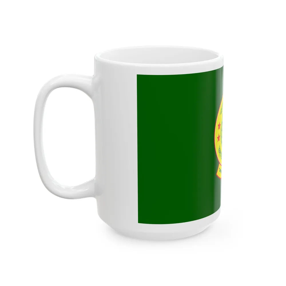 Flag of the Speaker of the Jatiya Sangsad (Bangladesh) White Coffee Mug - Go Mug Yourself