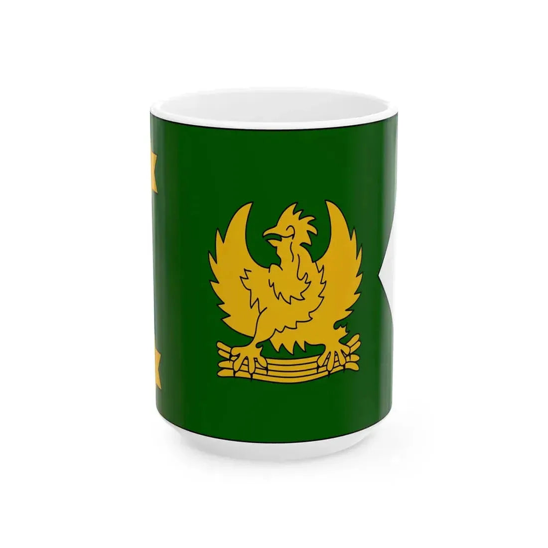 Flag of the Speaker of the Provisional Representative Body of East Indonesia (Indonesia) White Coffee Mug 15oz - Go Mug Yourself