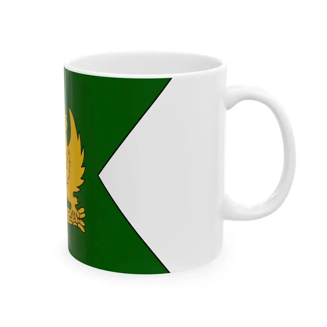 Flag of the Speaker of the Provisional Representative Body of East Indonesia (Indonesia) White Coffee Mug - Go Mug Yourself