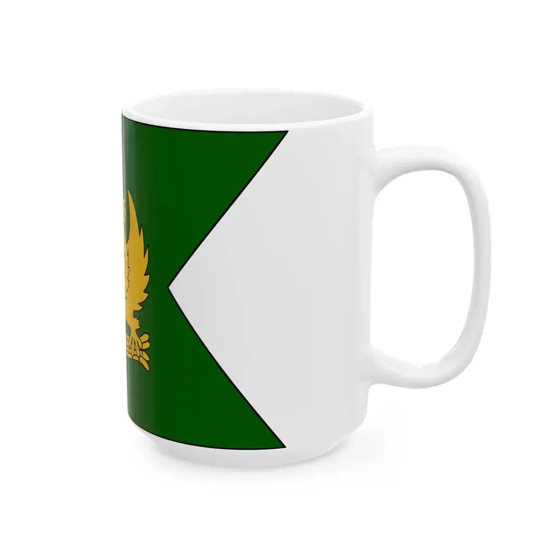 Flag of the Speaker of the Provisional Representative Body of East Indonesia (Indonesia) White Coffee Mug - Go Mug Yourself