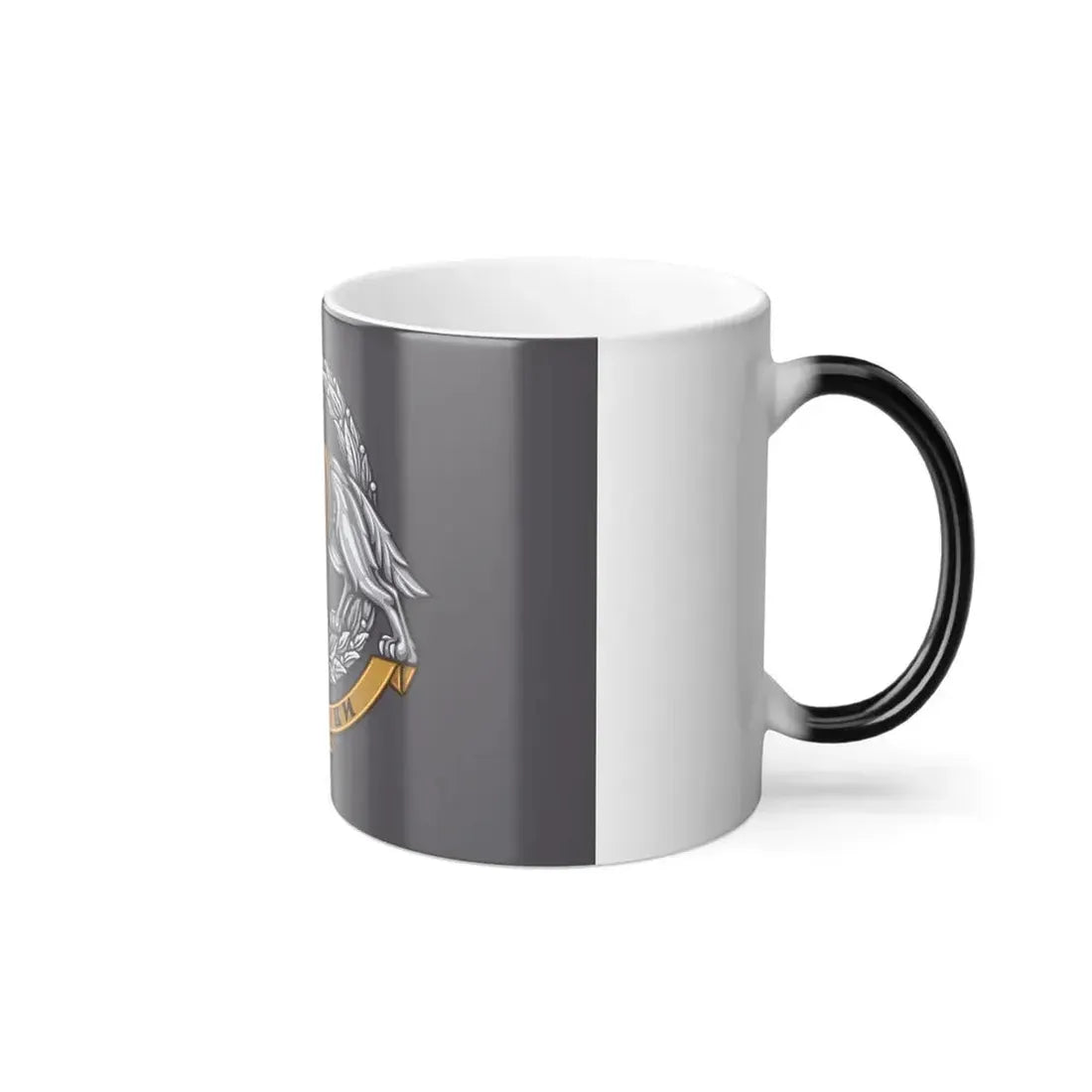Flag of the Special Operations Forces of Ukraine (Ukraine) Color Changing Mug 11oz - Go Mug Yourself