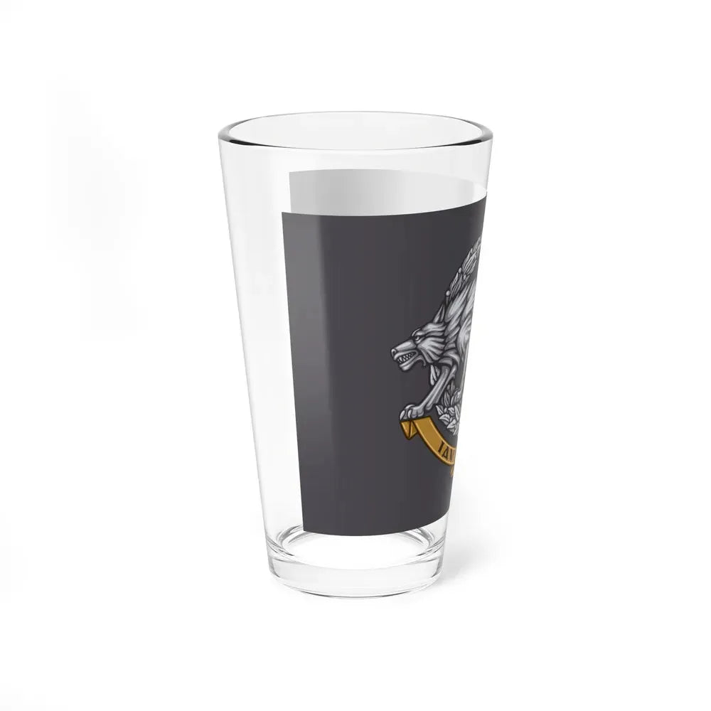 Flag of the Special Operations Forces of Ukraine (Ukraine) Pint Glass 16oz - Go Mug Yourself