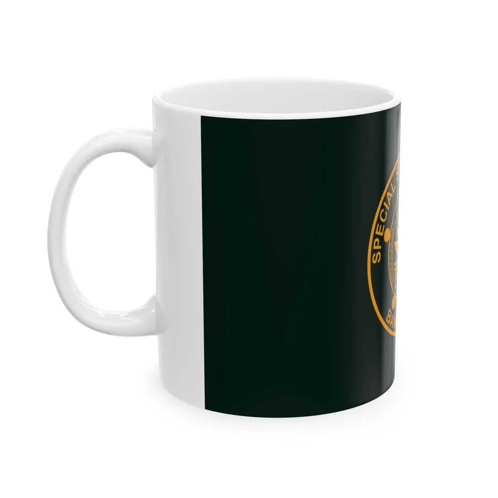Flag of the Special Security Force SSF (Bangladesh) White Coffee Mug - Go Mug Yourself