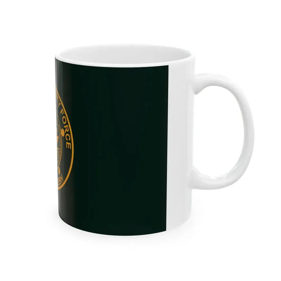 Flag of the Special Security Force SSF (Bangladesh) White Coffee Mug - Go Mug Yourself