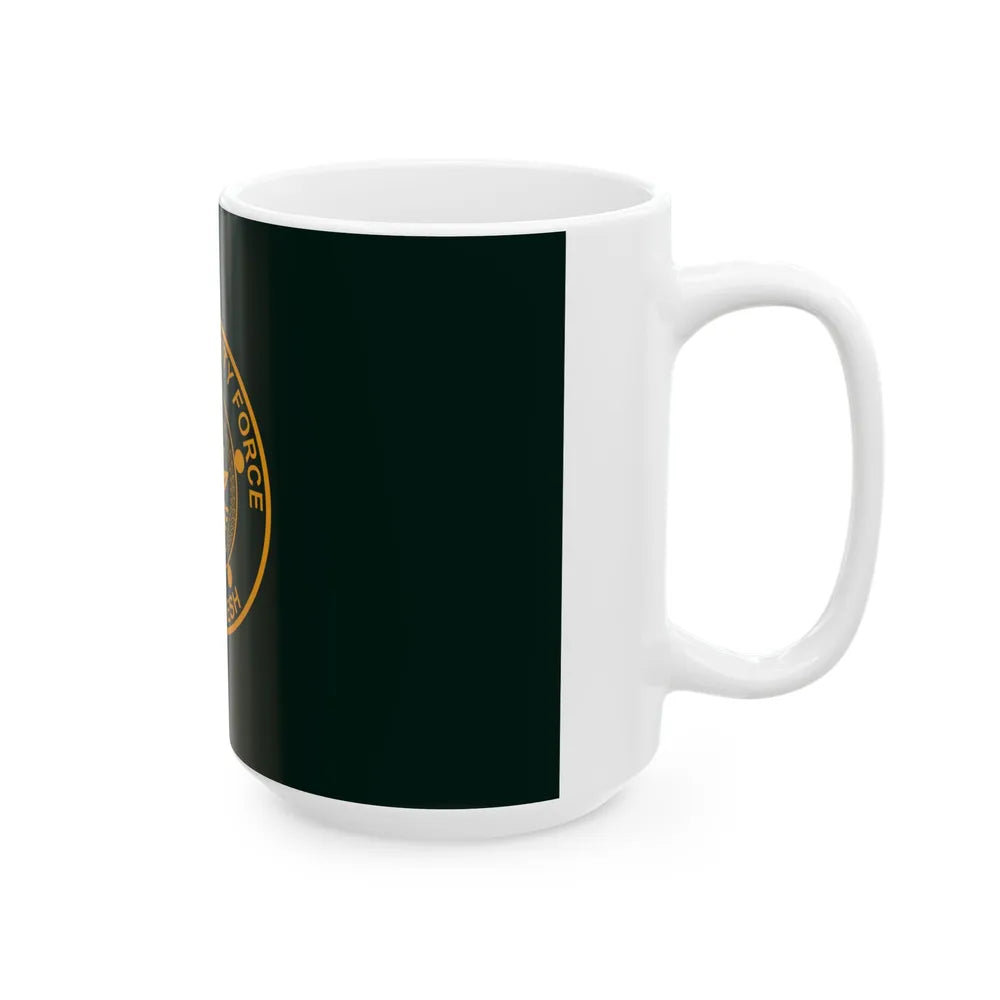 Flag of the Special Security Force SSF (Bangladesh) White Coffee Mug - Go Mug Yourself