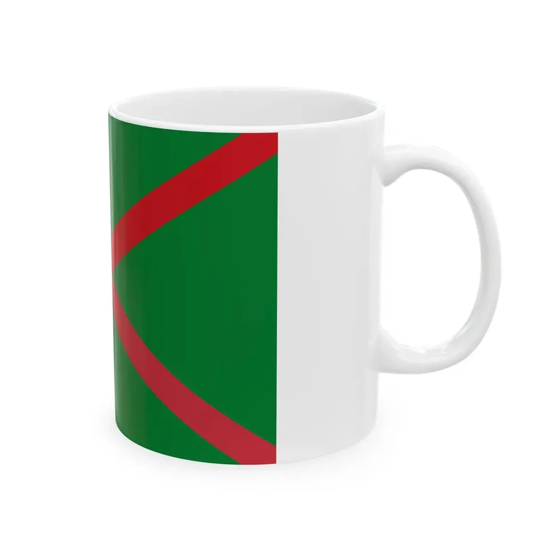 Flag of the State border committee of Republic of Belarus (Belarus) White Coffee Mug - Go Mug Yourself