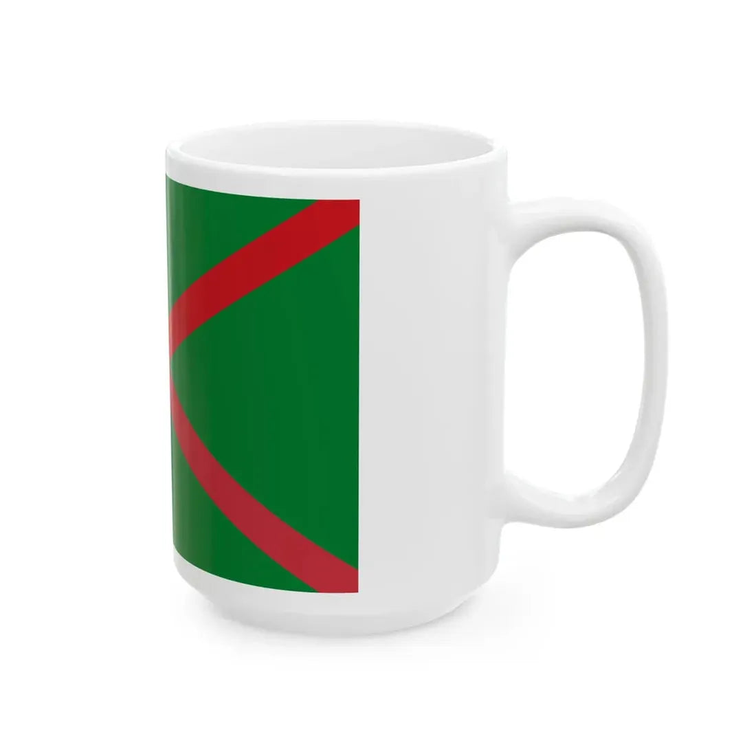 Flag of the State border committee of Republic of Belarus (Belarus) White Coffee Mug - Go Mug Yourself