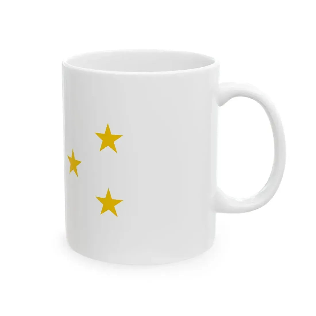 Flag of the State of Aleppo (France) White Coffee Mug - Go Mug Yourself