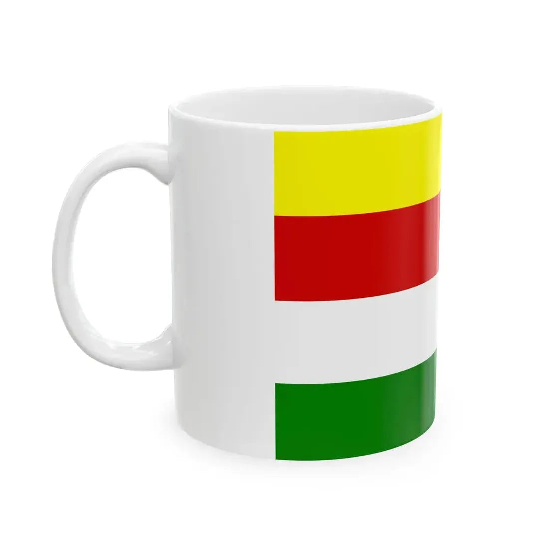 Flag of the State of East Indonesia (Indonesia) White Coffee Mug - Go Mug Yourself