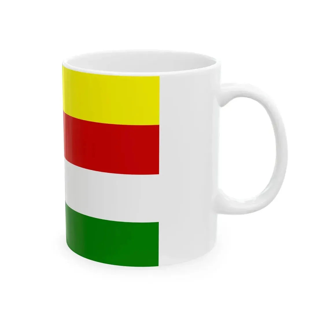 Flag of the State of East Indonesia (Indonesia) White Coffee Mug - Go Mug Yourself