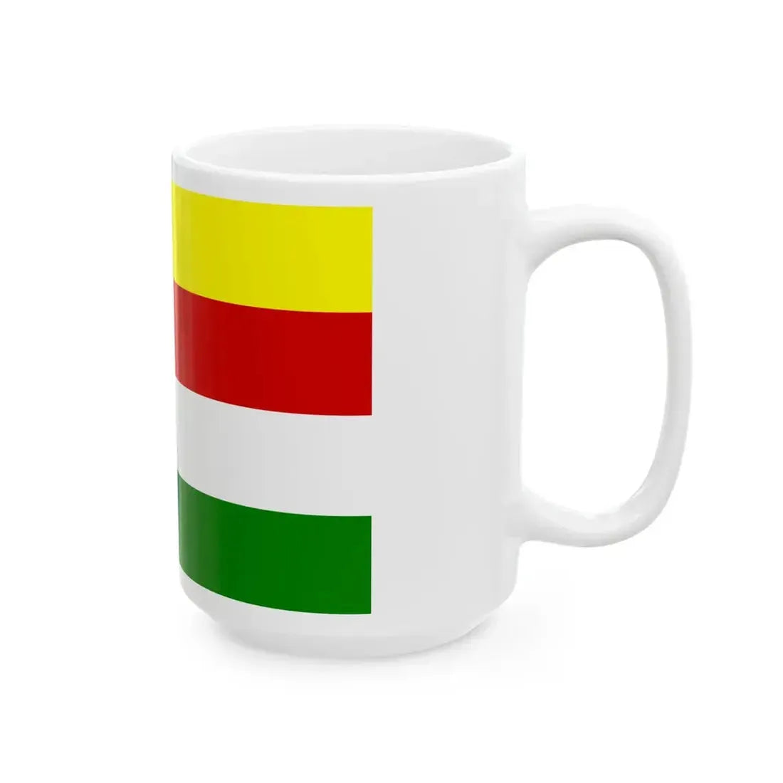 Flag of the State of East Indonesia (Indonesia) White Coffee Mug - Go Mug Yourself