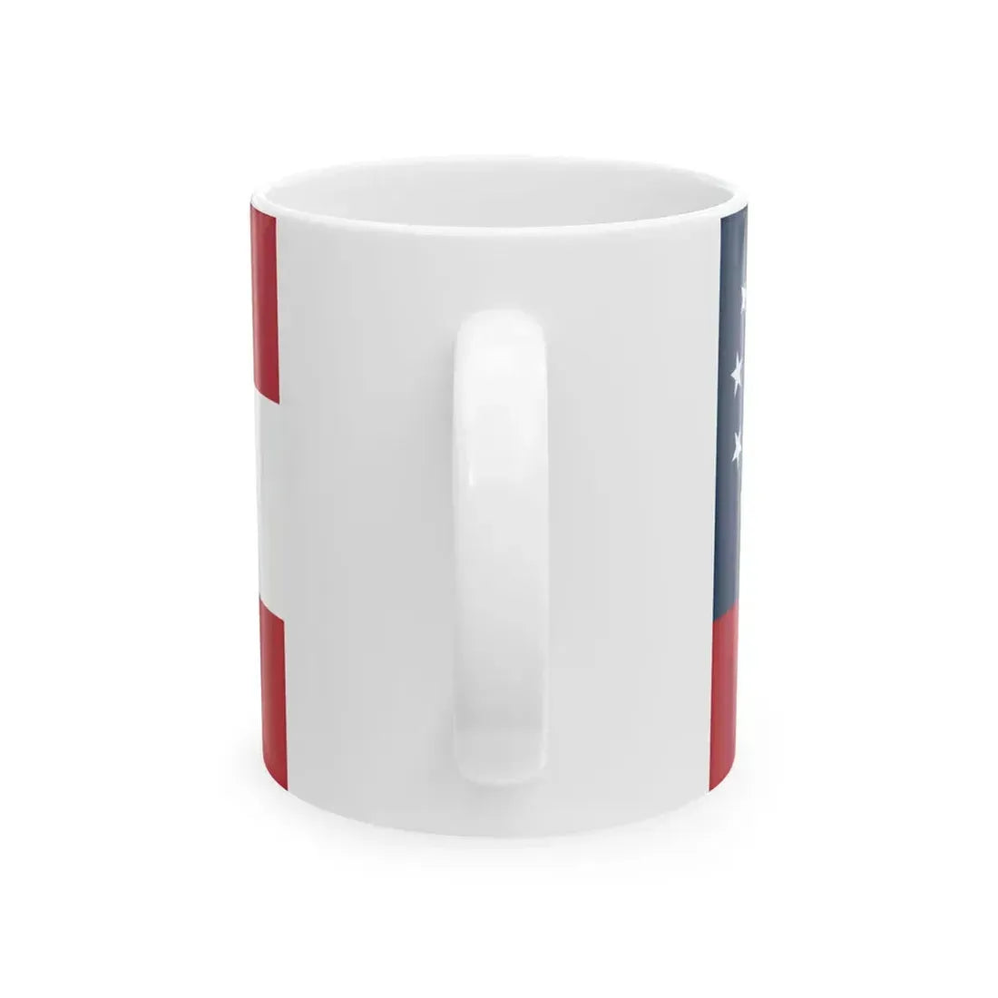 Flag of the State of Georgia (Georgia) White Coffee Mug - Go Mug Yourself