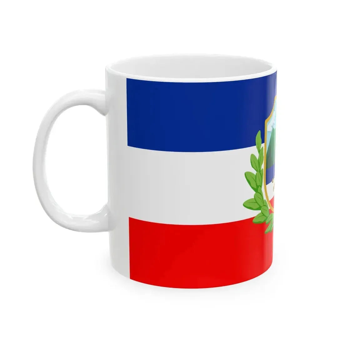 Flag of the State of Los Altos (Guatemala) White Coffee Mug - Go Mug Yourself