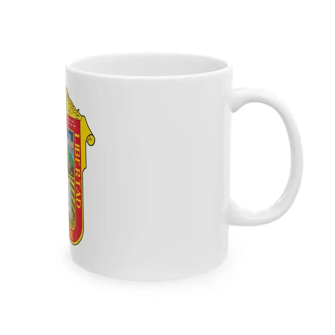 Flag of the State of Mexico (Mexico) White Coffee Mug - Go Mug Yourself