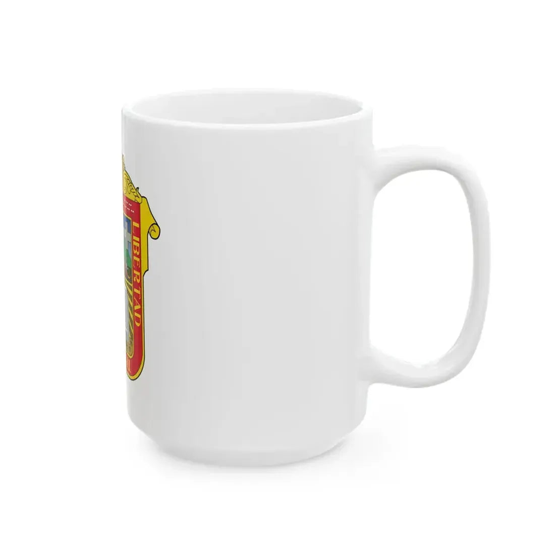Flag of the State of Mexico (Mexico) White Coffee Mug - Go Mug Yourself