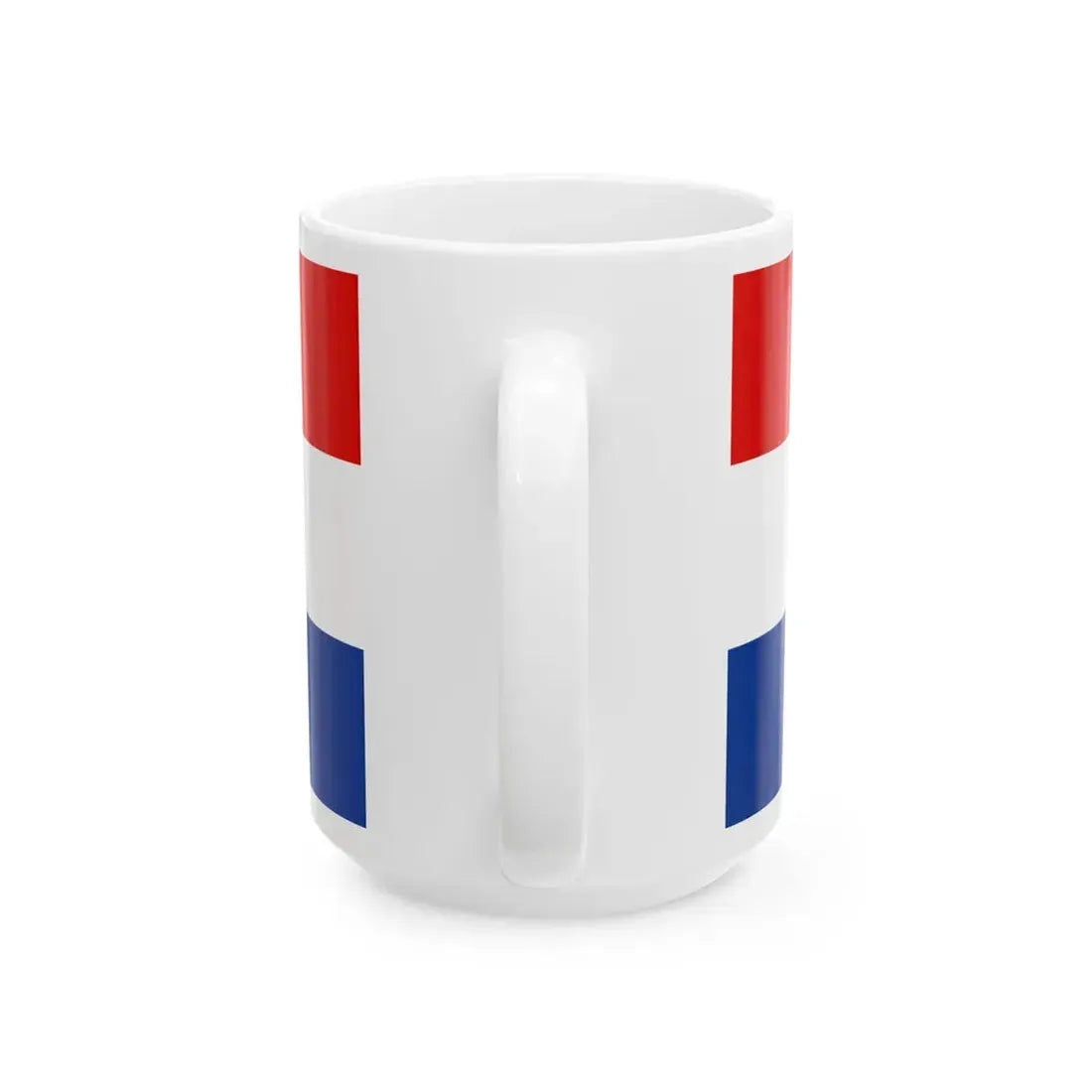 Flag of the State of Slovenes Croats and Serbs (Bosnia and Herzegovina) White Coffee Mug - Go Mug Yourself