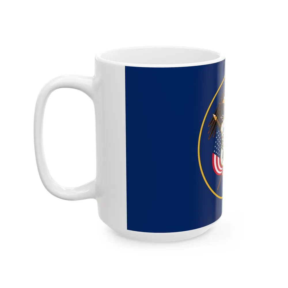 Flag of the State of Utah 2011-2024 (United States) White Coffee Mug - Go Mug Yourself