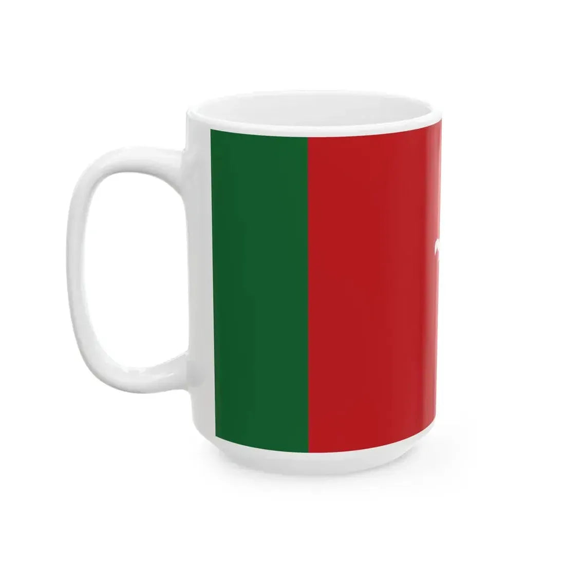 Flag of the State Secretary of Kelantan (Malaysia) White Coffee Mug - Go Mug Yourself