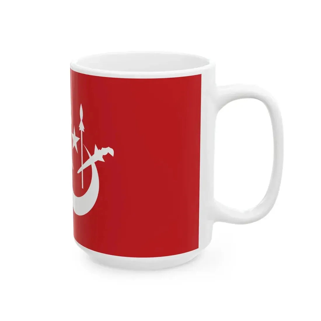 Flag of the State Secretary of Kelantan (Malaysia) White Coffee Mug - Go Mug Yourself