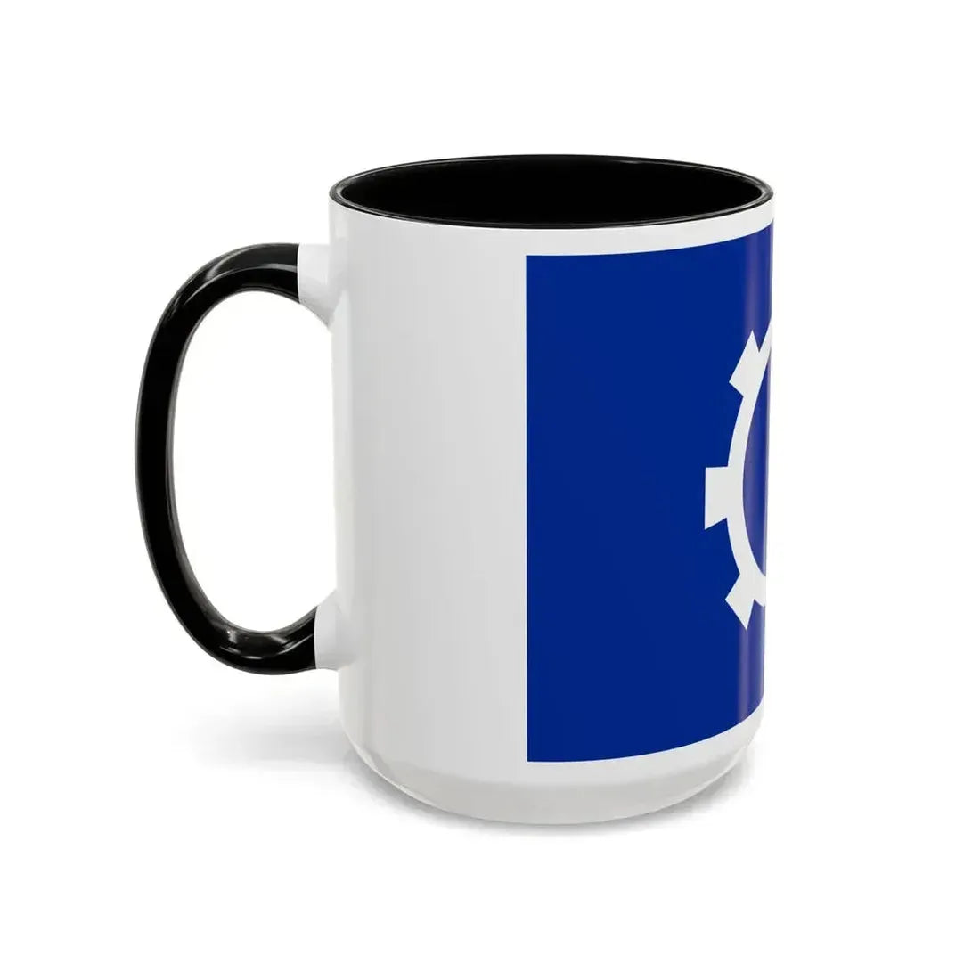 Flag of the Suez Governorate Egypt - Accent Coffee Mug - Go Mug Yourself