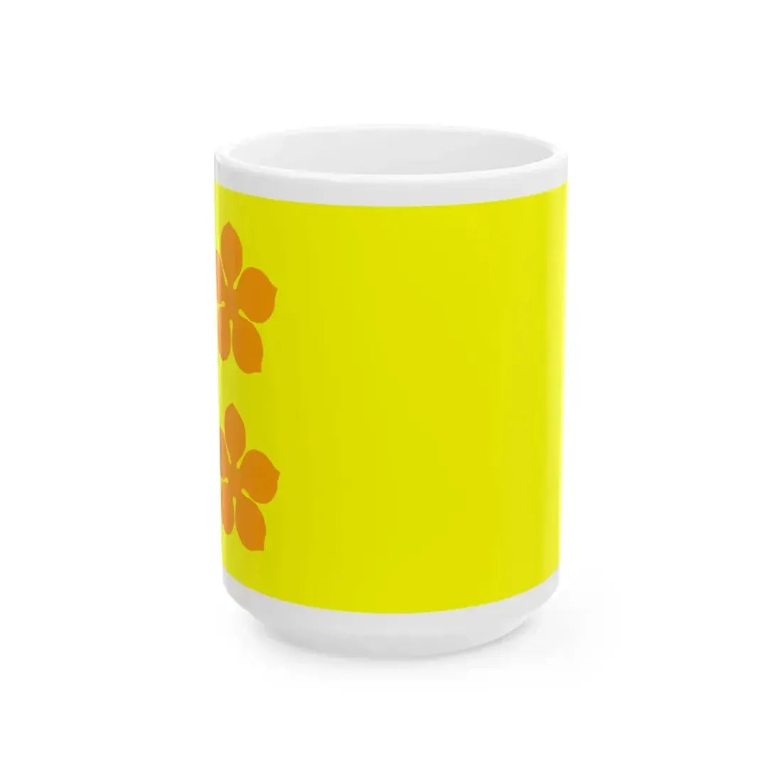 Flag of the Sultanate of Deli (Indonesia) White Coffee Mug 15oz - Go Mug Yourself