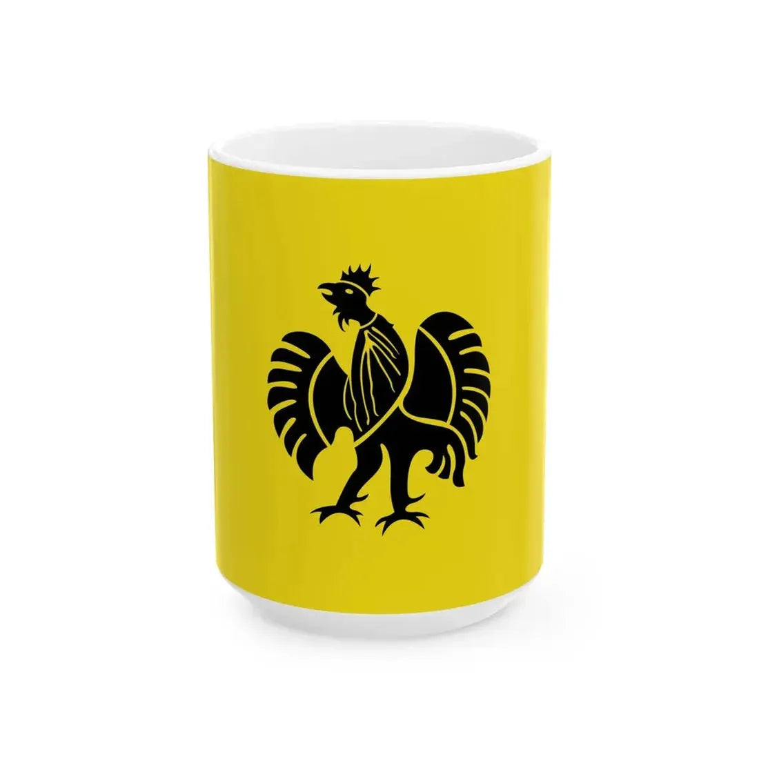 Flag of the Sultanate of Gowa (Indonesia) White Coffee Mug 15oz - Go Mug Yourself