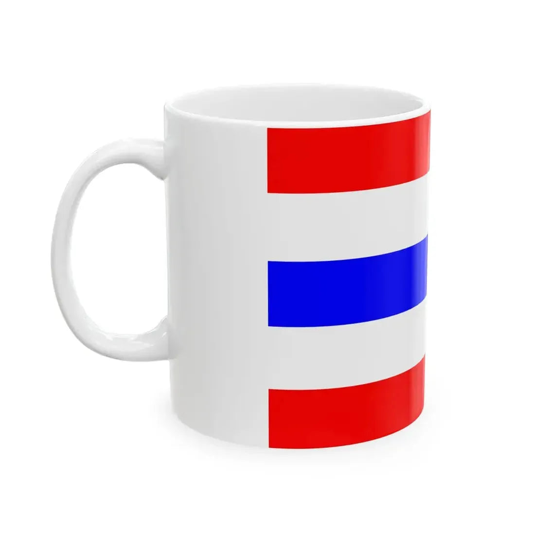Flag of the Sultanate of Lombok (Indonesia) White Coffee Mug - Go Mug Yourself