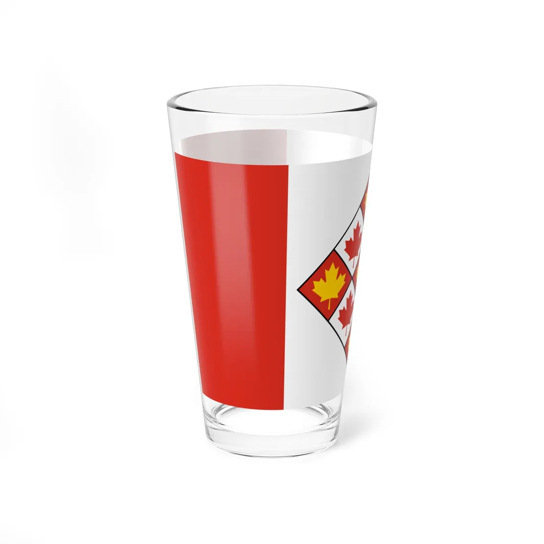 Flag of the Supreme Court of Canada (Canada) Pint Glass 16oz - Go Mug Yourself