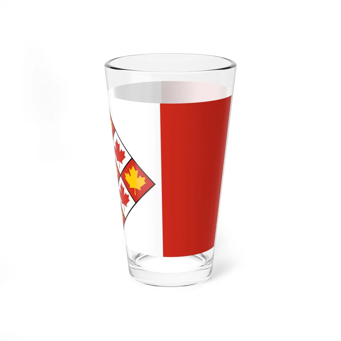 Flag of the Supreme Court of Canada (Canada) Pint Glass 16oz - Go Mug Yourself